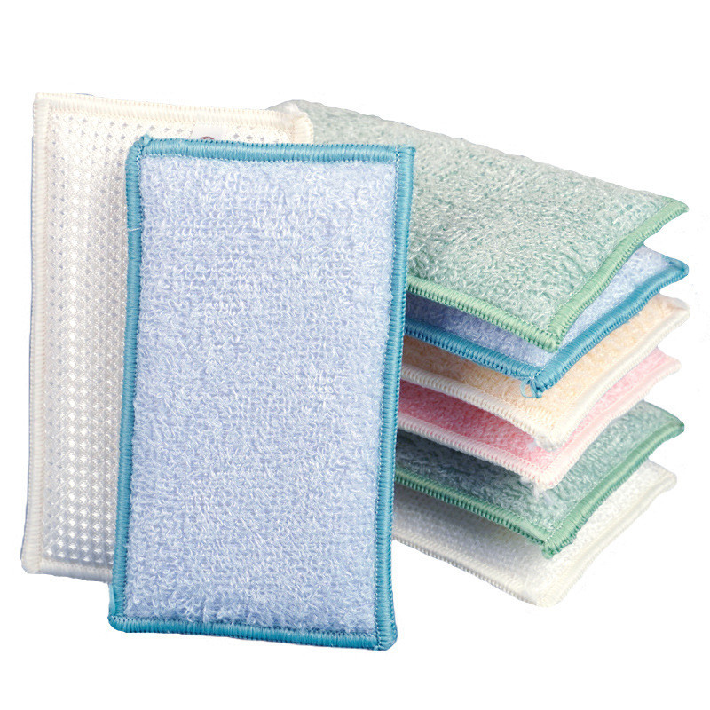 Bamboo Fiber Trunk - Tampon à récurer Double face pour